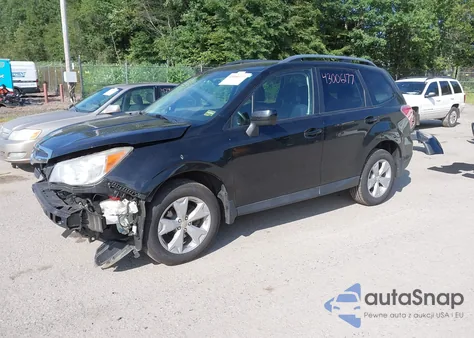 2015 Subaru Forester 2.5I Premium из США, поврежденный, VIN JF2SJADC6FH557801